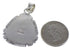 Southwest Jewelry Black Jade Mother Of Pearl Silver Pendant NS51409